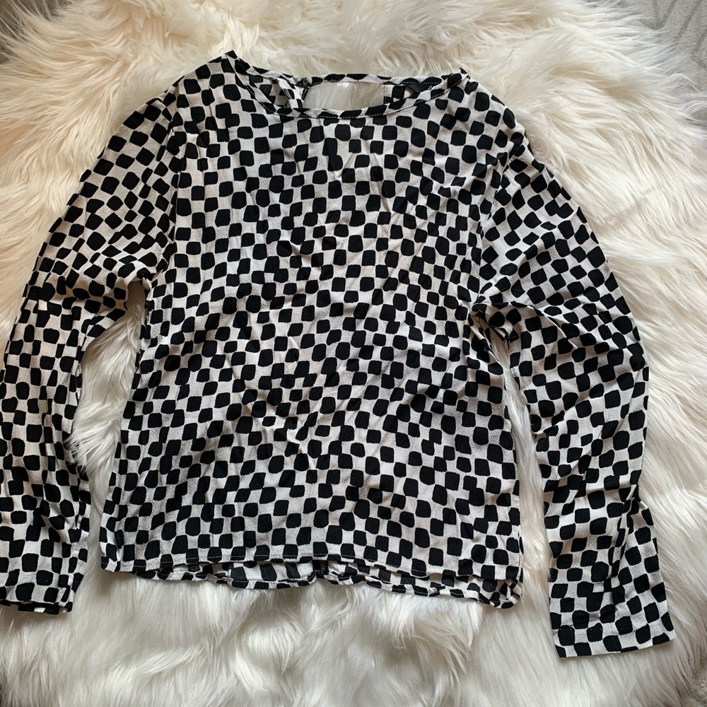 Checkered H&M Top
